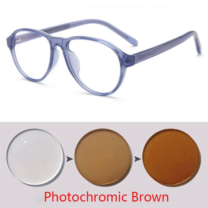 Cat Eyes Frame Round TR90 Glasses Prescription Spectacles Myopia -0.5 To -6.0 Hyperopia +0.5 to +6.0