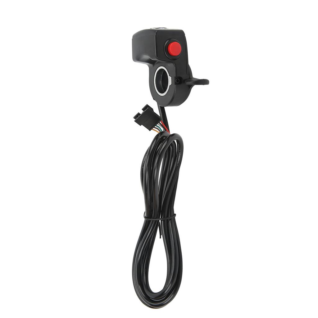 E Bike Throttle Durable ABS Battery Display Stable Sensitive Control E Bike Thumb Accelerator for