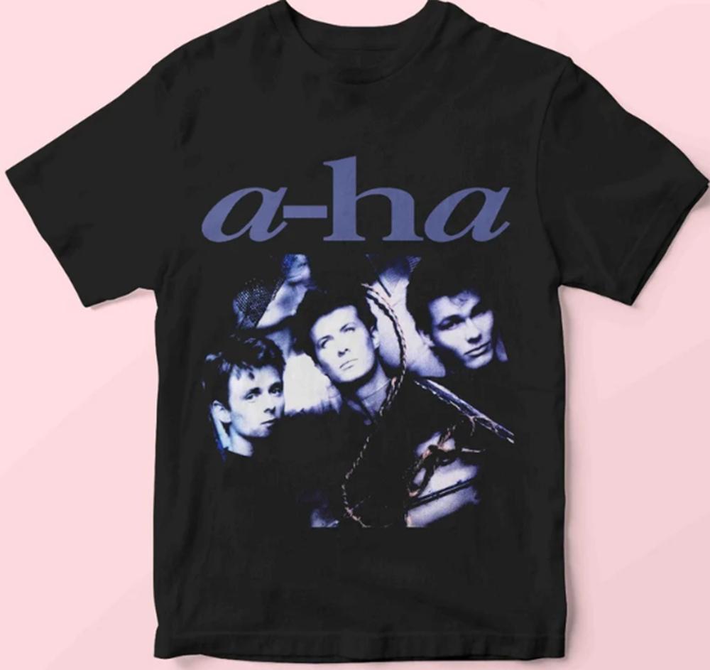Aha Band Post Punk 80s New Wave T Shirt S34xl Short Sleeve S