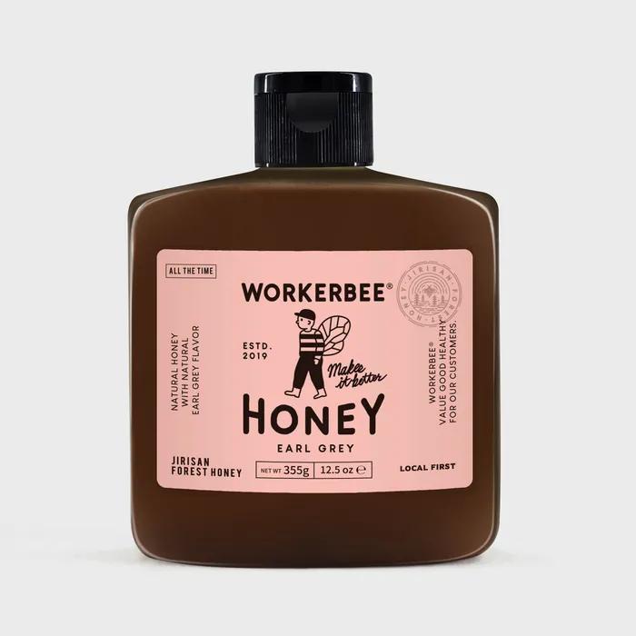 [Earl Grey Honey] Walkerbee Bottle Earl Grey 355g