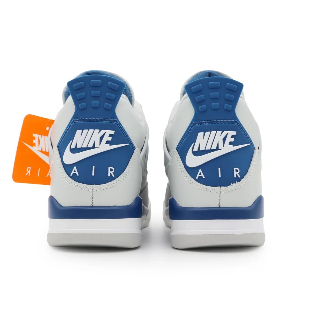 FV5029-141 Nike Air Jordan 4 Retro Industrial Military Blue Neutral Grey (Men's)