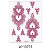 Legs Arm Henna Tattoo Stickers Red Mehndi Stickers Red Henna Tattoo Decals  India Mehndi