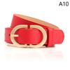 105Cm Female Luxury  Versatile Belt Adjustable Metal Buckle Belt For Women Suit Jeans Clothing Accessories
