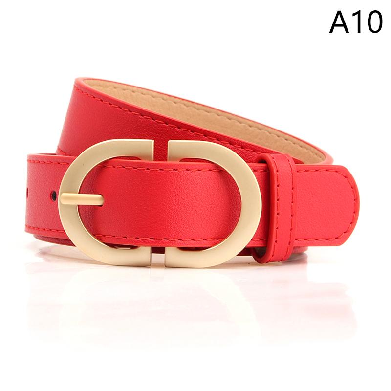 105Cm Female Luxury  Versatile Belt Adjustable Metal Buckle Belt For Women Suit Jeans Clothing Accessories