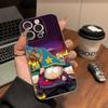Classic S-south Cartoon P-Park Anime for iPhone 17 16 15 14 13 12 11 Pro Max Plus Transparent Soft TPU Phone Cover