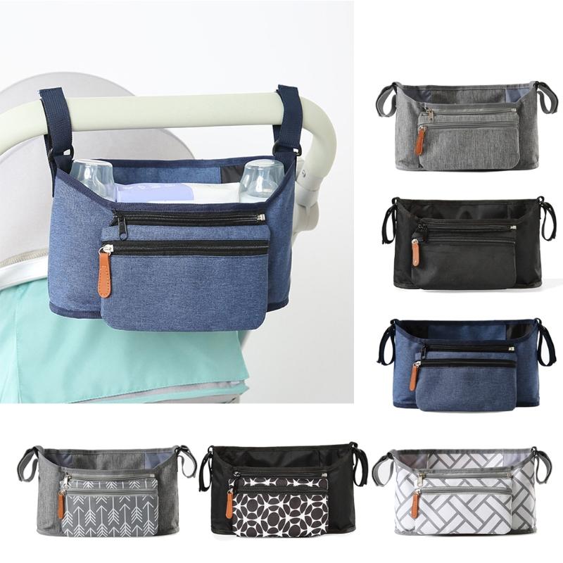 Baby Stroller Bag with Separate Pocket Diaper Bag Waterproof Mommy Travel Bag Maternity Organizer Bag