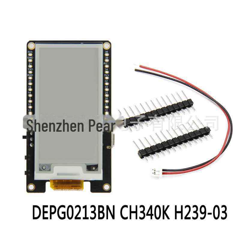 

2.13 E-Ink Екранна Плата Розробника з Модулем WiFi та Bluetooth T5 V2.3.1