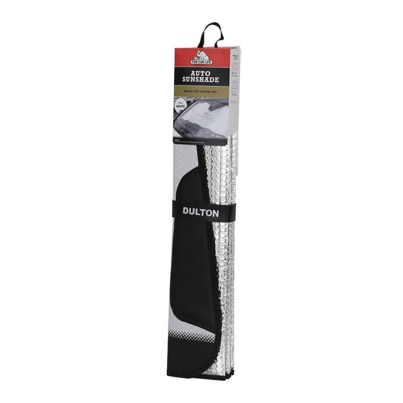 DULTON AUTO SUNSHADE Auto Sunshade M M/WHITE V21-0355M/WT