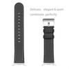 Watch Band for Samsung Galaxy Watch8 44mm/40mm/Watch8 Classic 46mm Round-tail Genuine Cow Leather Strap