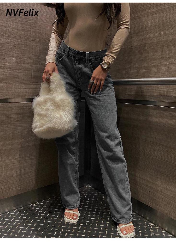 High-Waisted Ripped Slim-Fit Fashion Jeans for Women