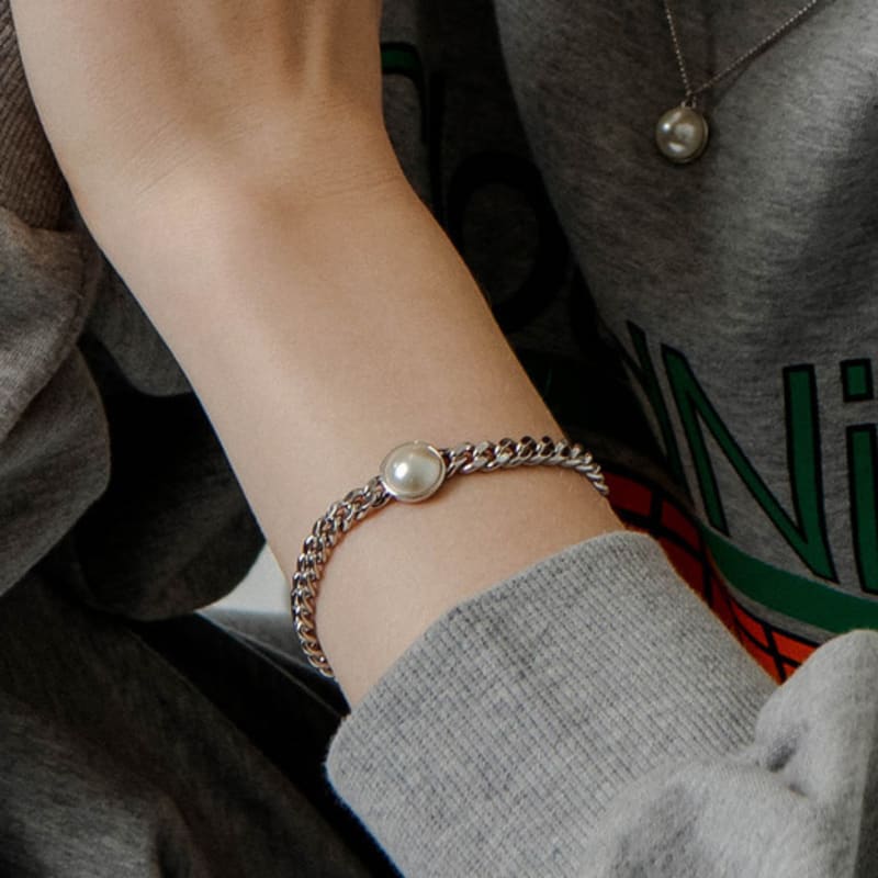 SUNDAY DISCO CLUB CHLOE BRACELET SILVER