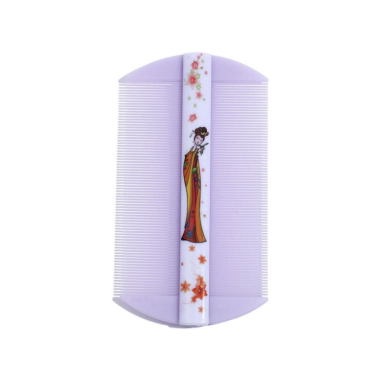 Bamboo Lice Comb Double-Sided Super Dense Teeth Remove Dandruff Scalp Cleansing Scalp Massage Comb Flea Removal Hair Tools