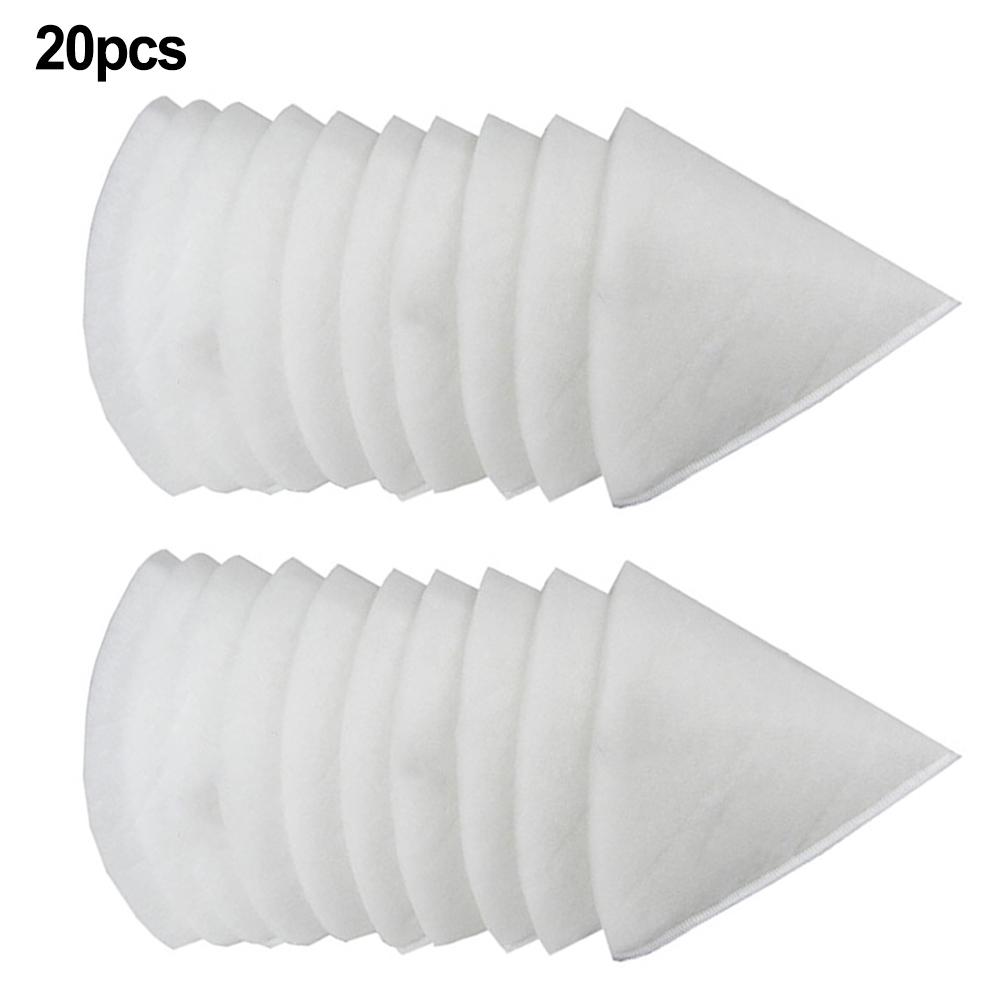 20pc Filter Cone Filter Wool Fits European G4 DN125