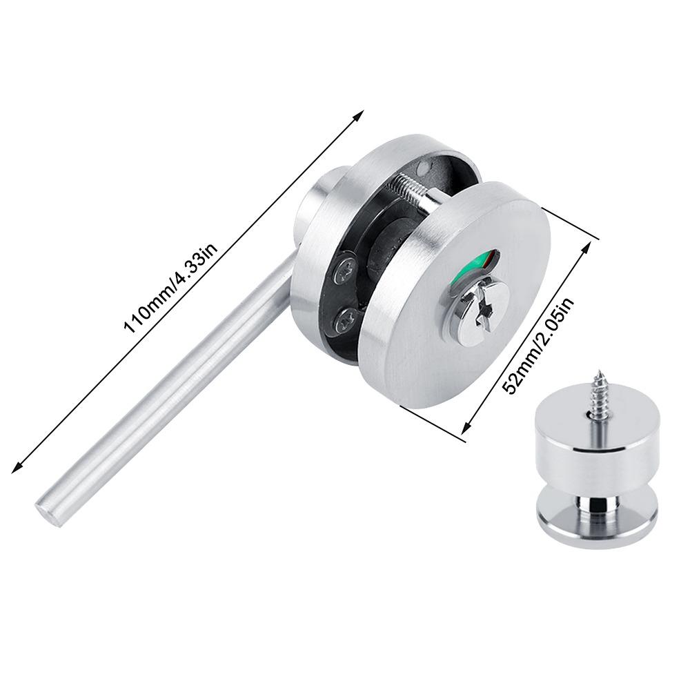 Stainless Steel Vacant Engaged Lock Indicator Door Indicator Lock Indicator Lock Public Toilet