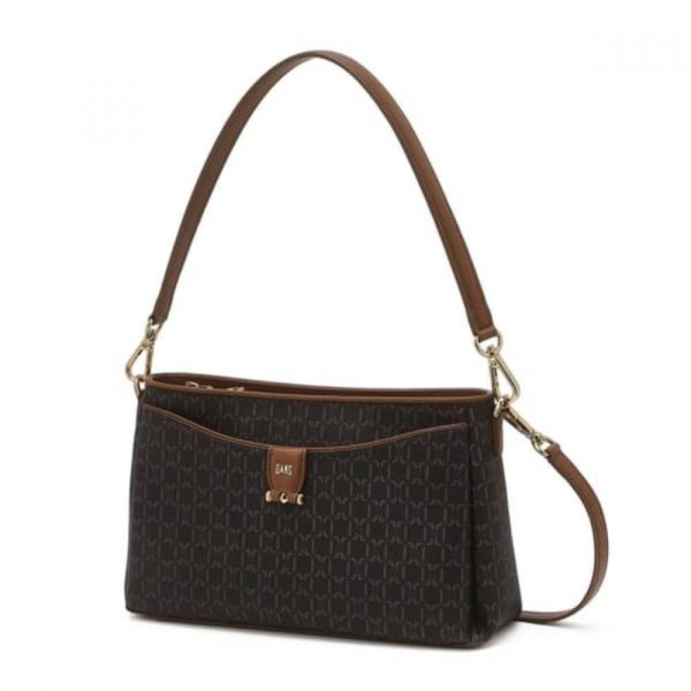 

Daks Brown Dd Pattern Leather Shoulder Bag Dcba6e871w3 Single option