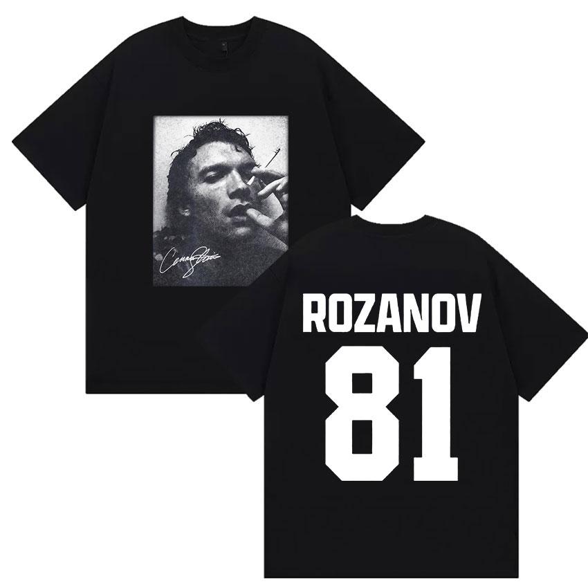 Movie Heated Rivalry Ilya Rozanov Hollanov 81 Graphic T-shirts Unisex's Hip Hop Vintage Cotton Short Sleeve T Shirt Y2k Streetwear