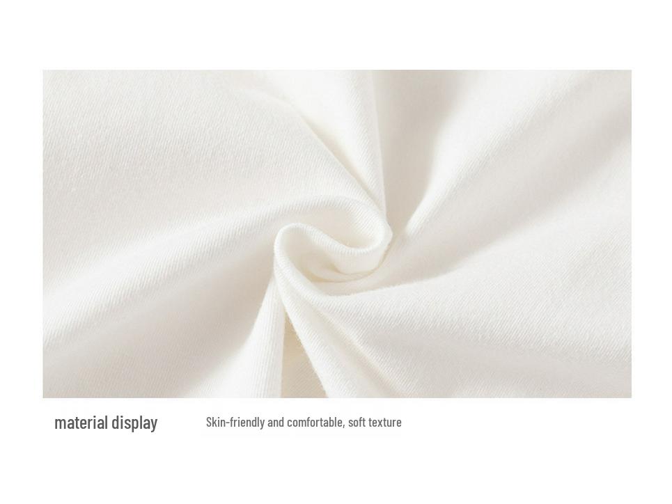 Off-White Cotton Baby Girl Romper - Versatile Summer One-Piece for 0-1 Year