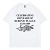 Celebrating 650 Years Of Bubonic Plague Funny Meme TShirt Fashion Vintage Short Sleeve T Shirt Unisex Casual Cotton TShirts