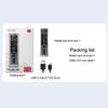 M.2 NVMe PCIe NGFF SATA Protokol Kılıfı Şeffaf USB Tip C 10Gbps PCI-E Şeffaf Harici Sabit Disk Kutusu Kılıfı Dizüstü Bilgisayar Telefon İçin