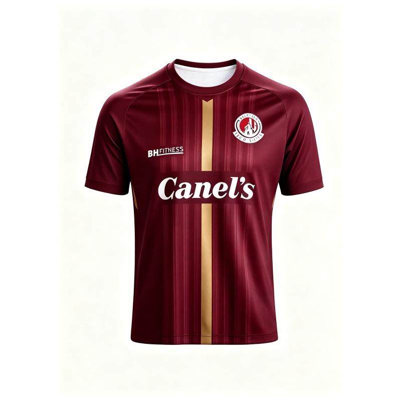 Men Custom Soccer Jersey Short Sleeve Team Uniform Letter Printed Sportswear Quick Dry Outdoor Football Shirt Training Top