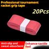 10/20Pcs Tennis Racket Overgrip Sweat Band Absorption Grip Pu Badminton Racket Handle Grip Tennis Griptape Padel Racket Grip