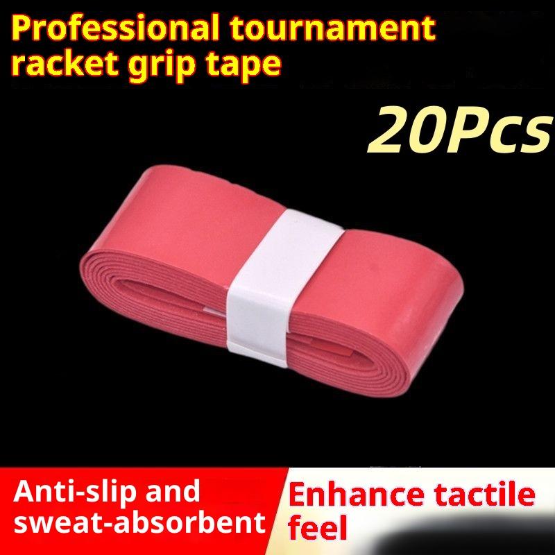 10/20Pcs Tennis Racket Overgrip Sweat Band Absorption Grip Pu Badminton Racket Handle Grip Tennis Griptape Padel Racket Grip