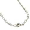 [Your and My Jewelry Box] Silver Super Volume Red Carnelian Charm Necklace (Detachable) [Gift Wrapped]