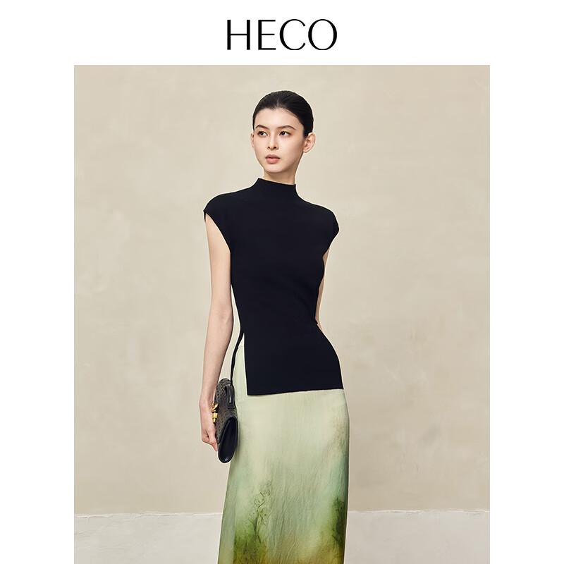 HECO New Chinese Style Cool Feel Knit T-shirt