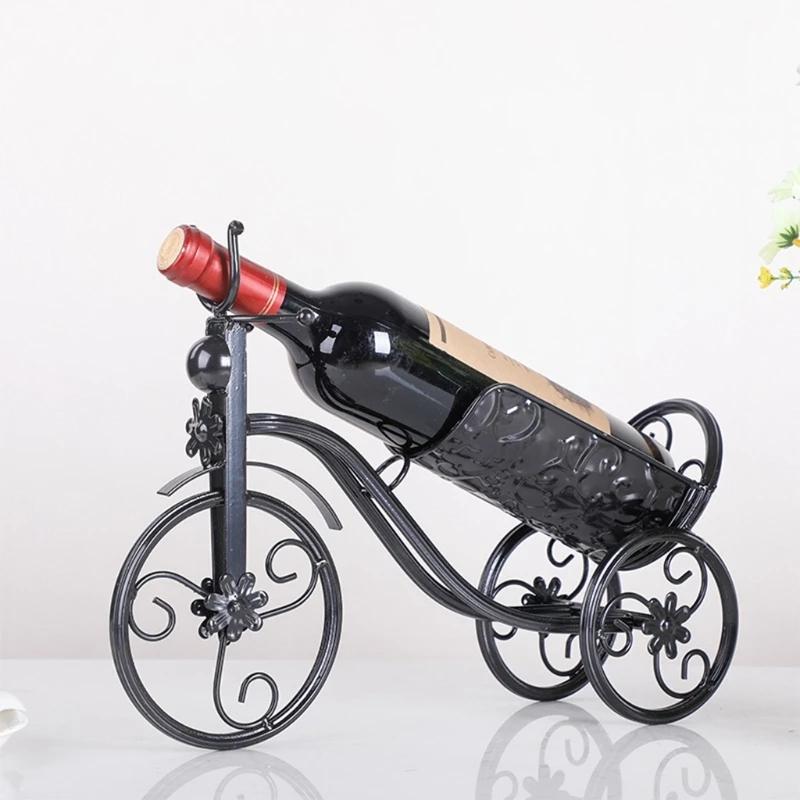 Wine Bottle Holders or Wall Mounted Wine Racks Dispenser Wine Bar Optical Metal bicycles