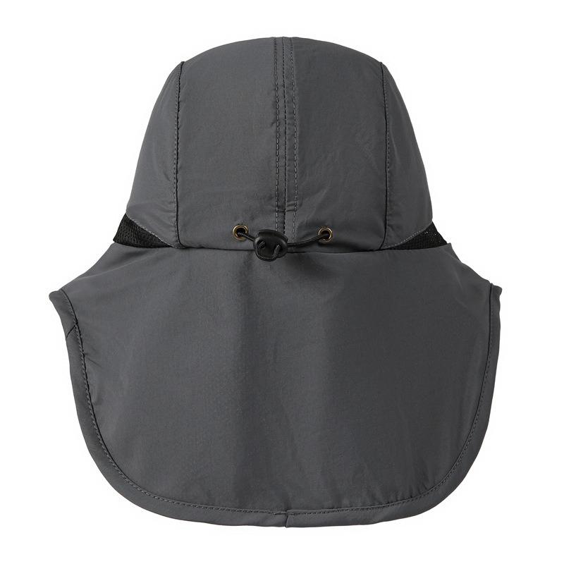 Sonnenschutz Eimerhut Herren Sommer UV-Schutz Outdoor Wanderhut Damen Großer Schirm Nackenschutz Fischerhut