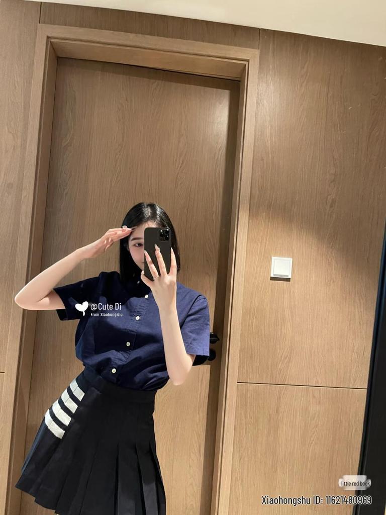 2025 Sommer Ralph RL Little Pony Besticktes Reines Leinen Göttinnen-Kurzarmhemd