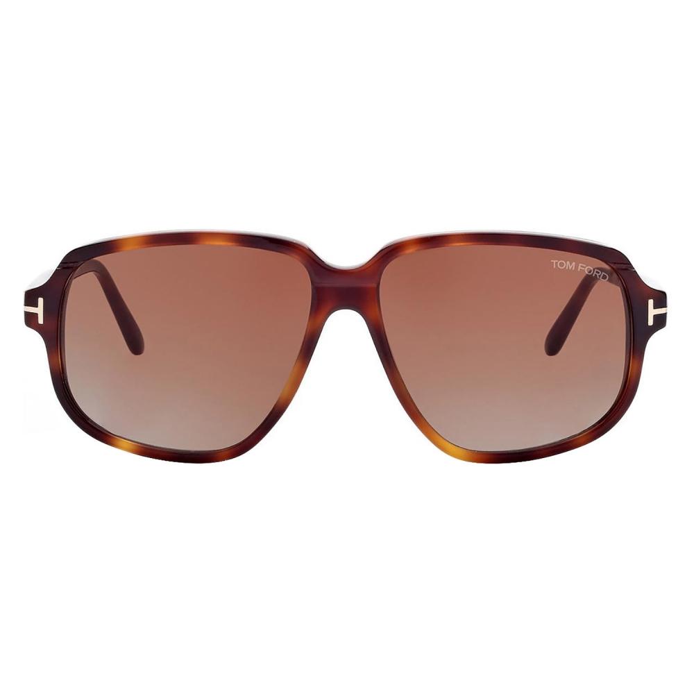 

Tom Ford ANTON M FT1024 52F Квадратные солнцезащитные очки мульти
