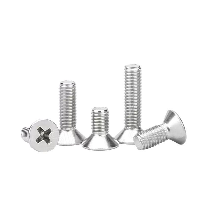 201 Stainless Steel Phillips Countersunk Flat Head Screw Assortment