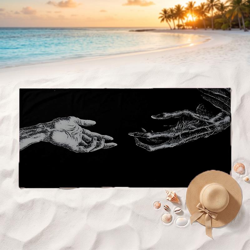 Gothic Soft and comfortable beach towel perfect for vacations and poolside use an ideal gift for summer holidays