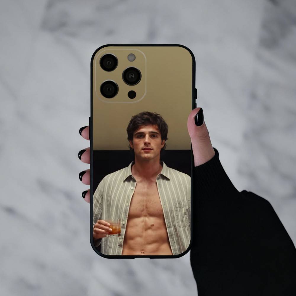 

Handsome J-Jacob E-Elordi Phone Case For iPhone 17pro,16,15,14,13,12,11 Plus,Pro Max,XS,Soft Silicone Black Cover iPhone17