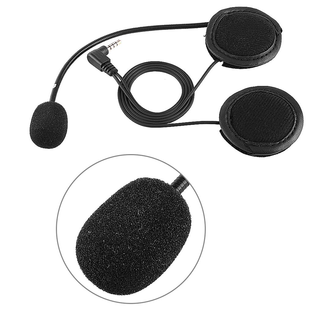 Accessories Bluetooth Headset Headphone Microphone For V4 V6 Motorcycle Helmet Intercom