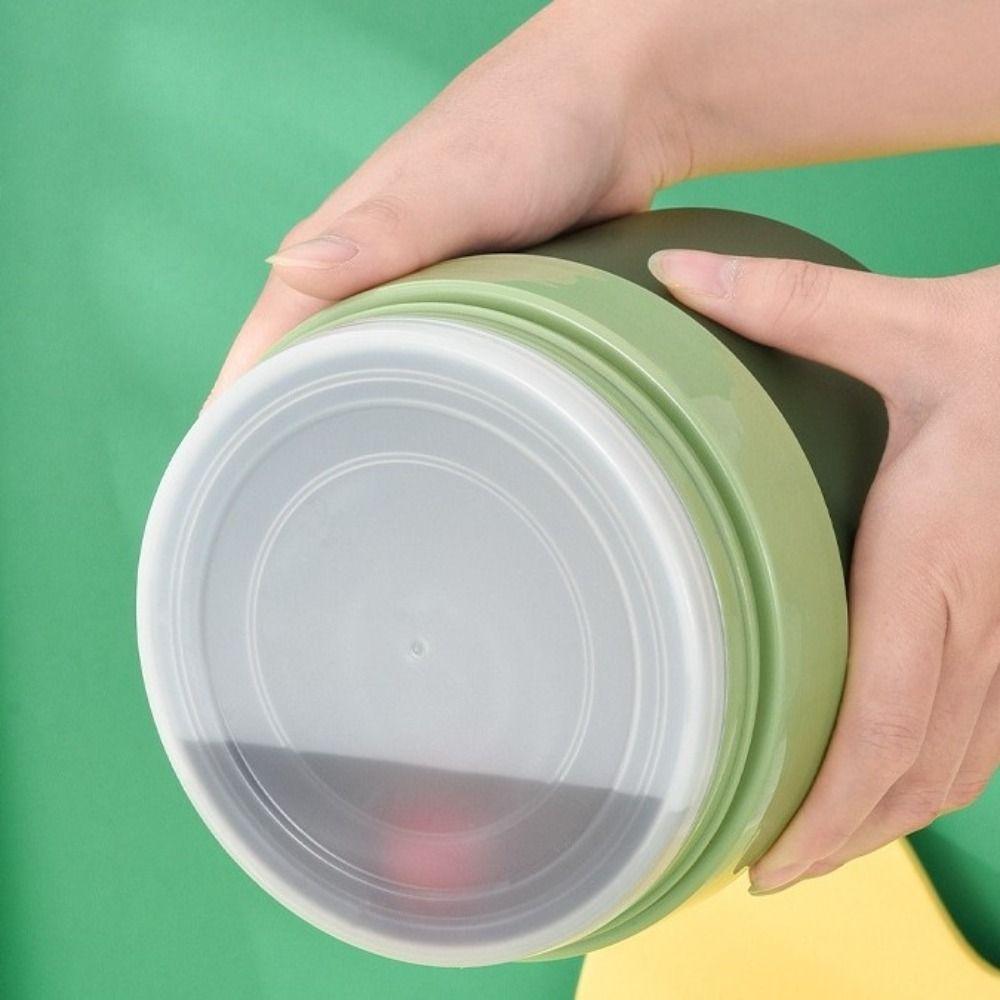 Hand-held Food Thermal Jar 1.5L Thermos Food Containers Insulated Bucket  Outdoor Picnic