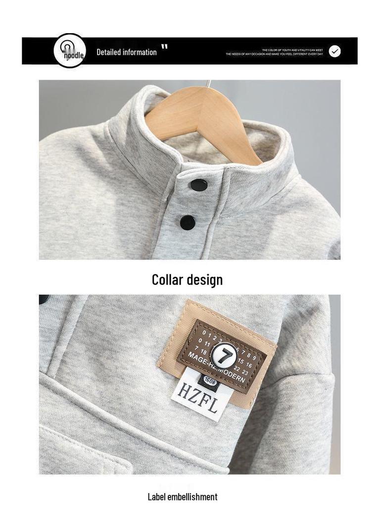 Set hanorac la modă 2025 pentru băieți și fete: Îmbrăcăminte sport la modă și atrăgătoare pentru primăvară și toamnă