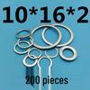 Thickened Narrow Edge Galvanized Iron Washer with Small Outer Diameter for Clearance Adjustment