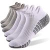 Anti-Slip Sweat-Absorbent Breathable Cotton Ankle Sports Socks - Thickened Terry Bottom