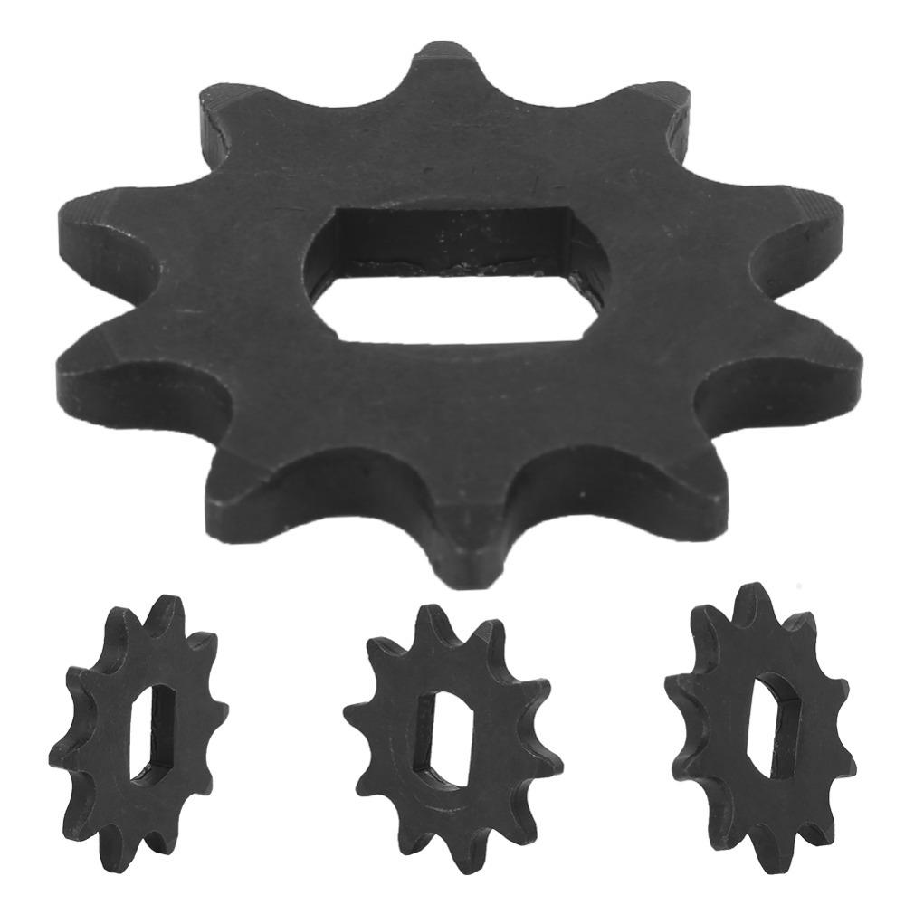 10/14 Teeth Cast Iron Sprocket Heavy Duty Chain Sprocket Durable Motor Sprocket  E-Bike