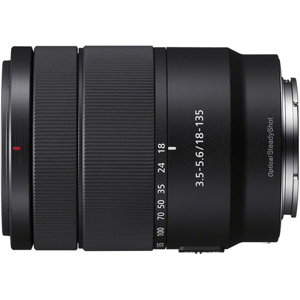 Sony High Magnification Zoom Lens E 18-135mm F3.5-5.6 OSS Sony E Mount APS-C Format Only SEL18135
