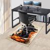 "Halloween Witch Cat Decorations - Spooky Black Cat with Hat"Office Mat Home Decor Office Desk Chair Carpet for office ph122