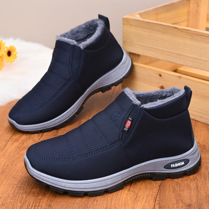 Katoenen schoenen dames winter nieuwe schoenen dames koppel wandelschoenen heren fluweel verdikte schoenen