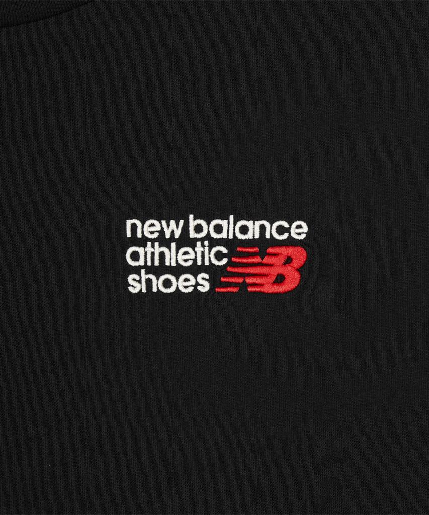 Nyuballanseu Nbneg32823 / Uni Essential Classic Lettering Short Sleeve T-Shirt (Black)