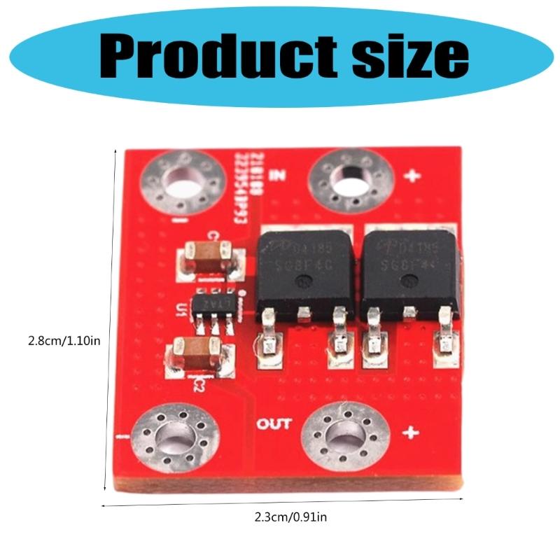 High Current 15A AntiReverse Charge Ideal Module Solar Battery Charging Protections Fast Response