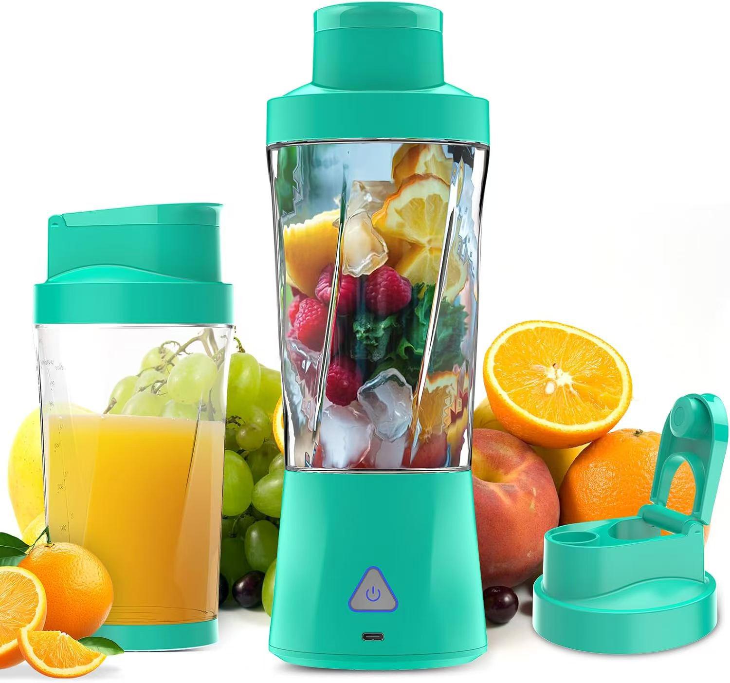 Portable 360W Juicer Blender with 6000mAh Battery