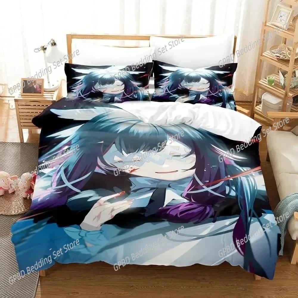 Anime Game Genshin Impact Columbina Comfortable Duvet Cover Pillowcase Bedding Set Children Bedroom Decoration Home Textile