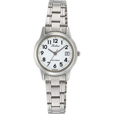 Women's D011-204 ( Watch Q&Q Day) Round Watch Silver Analog