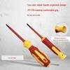 10-Piece Insulated Flat & Cross Screwdriver Set for Professional Electrical Repair